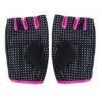 BOODUN Pair of Half Finger Glove for Gym Sport Exercise Fitness Training Weight Lifting (PURPLE L) - Image 5