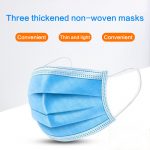 Professional Medical Mask Disposable 3-Ply Face Mask Antiviral Medical Surgical Dental