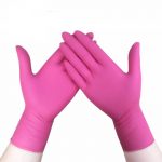 Disposable rubber latex household cleaning gloves - Image 4