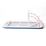 3D Magic Drawing Pad LED Writing Tablet Board For Plastic Creative Art Magic Board Pad With Pen Brush Children Clipboard Gift Set - Red - Image 6